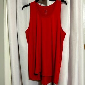 Ladies Racerback tank Red size 12-14